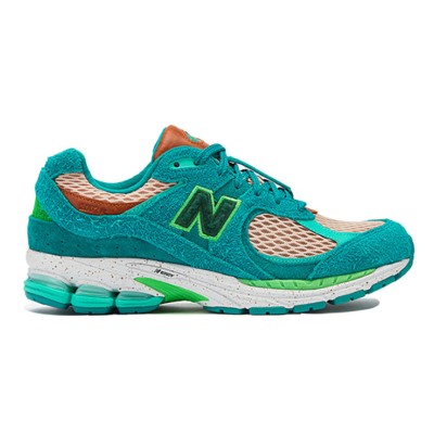 New Balance Salehe Bembury x 2002R 'Water Be The Guide' ML2002RJ – ターコイズとグリーンのスエード＆メッシュスニーカー