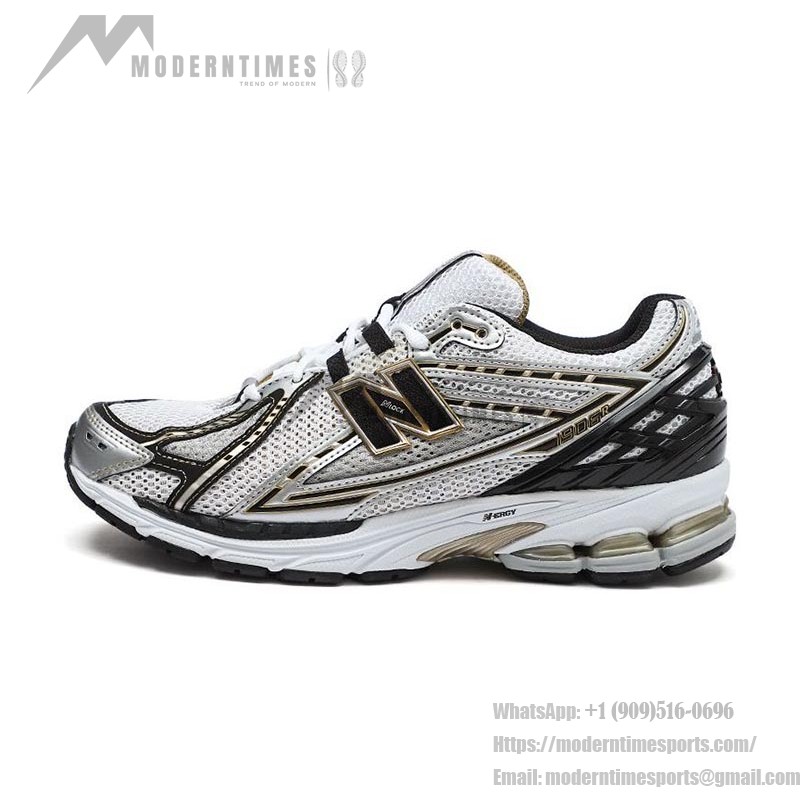 New Balance 1906R M1906RA ホワイトゴールド – クラシックな高級スニーカー New Balance 1906R M1906RA ホワイトゴールド レトロランニングシューズ – スタイリッシュで快適 & 軽量