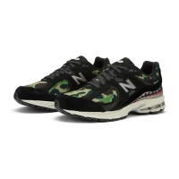 New Balance x A Bathing Ape 2002R 'Apes Together Strong' Black Camo M2002RBF – プレミアムスエード＆メッシュカモスニーカー
