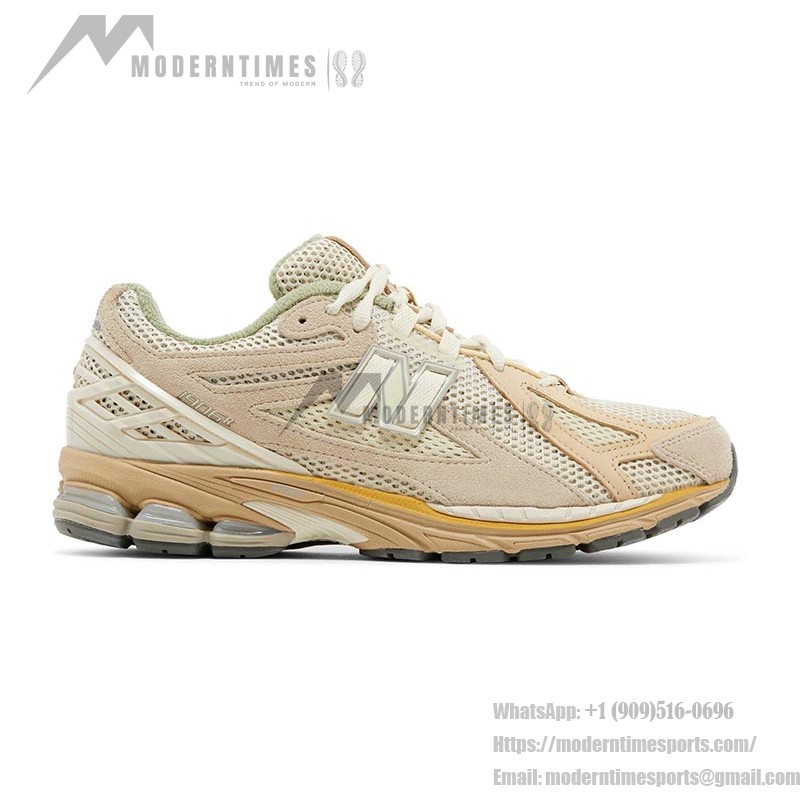 New Balance x AURALEE 1906R ボーンホワイト モハーヴェデザート – プレミアムレトロスニーカー New Balance x AURALEE 1906R ボーンホワイト モハーヴェデザート レトロランニングシューズ – スタイリッシュ & 快適