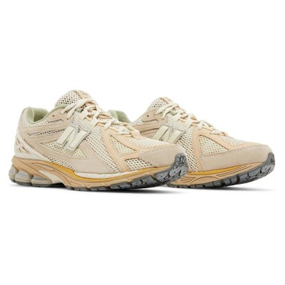 New Balance x AURALEE 1906R M1906RAU ボーンホワイト モハーベデザート レトロランニングシューズ – プレミアムコラボ, 軽量 & 通気性抜群, クラシック & スタイリッシュ