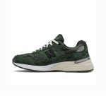 New Balance M992JJ x JJJJound Mossy Green – Exclusive Unisex Sneakers New Balance M992JJ x JJJJound Mossy Green Sneakers Front View – NB992 Collaboration