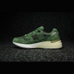 New Balance M992JJ x JJJJound Mossy Green – Exclusive Unisex Sneakers New Balance M992JJ x JJJJound Mossy Green Sneakers Front View – NB992 Collaboration