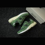 New Balance M992JJ x JJJJound Mossy Green – Exclusive Unisex Sneakers New Balance M992JJ x JJJJound Mossy Green Sneakers Front View – NB992 Collaboration