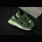 New Balance M992JJ x JJJJound Mossy Green – Exclusive Unisex Sneakers New Balance M992JJ x JJJJound Mossy Green Sneakers Front View – NB992 Collaboration