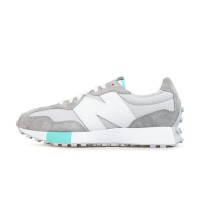 New Balance x Niko 327 グレー ブルー MS327RJ1 スニーカー | ユニセックス モダン レトロシューズ