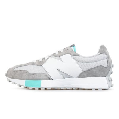 New Balance x Niko 327 グレー ブルー MS327RJ1 スニーカー | ユニセックス モダン レトロシューズ