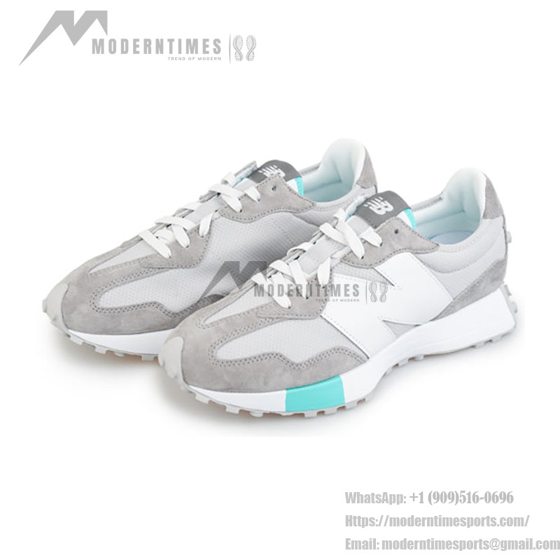 New Balance x Niko 327 グレー ブルー MS327RJ1 スニーカー New Balance x Niko 327 グレーブルーモダンレトロスニーカー
