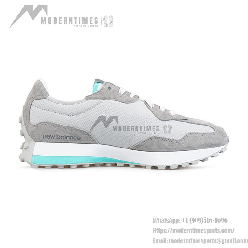 New Balance x Niko 327 グレー ブルー MS327RJ1 スニーカー New Balance x Niko 327 グレーブルーモダンレトロスニーカー