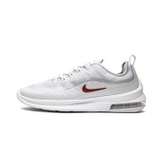 Nike Air Max Axis White/Red Men's Lightweight Breathable Cushioned Running Shoes (AA2146-31)