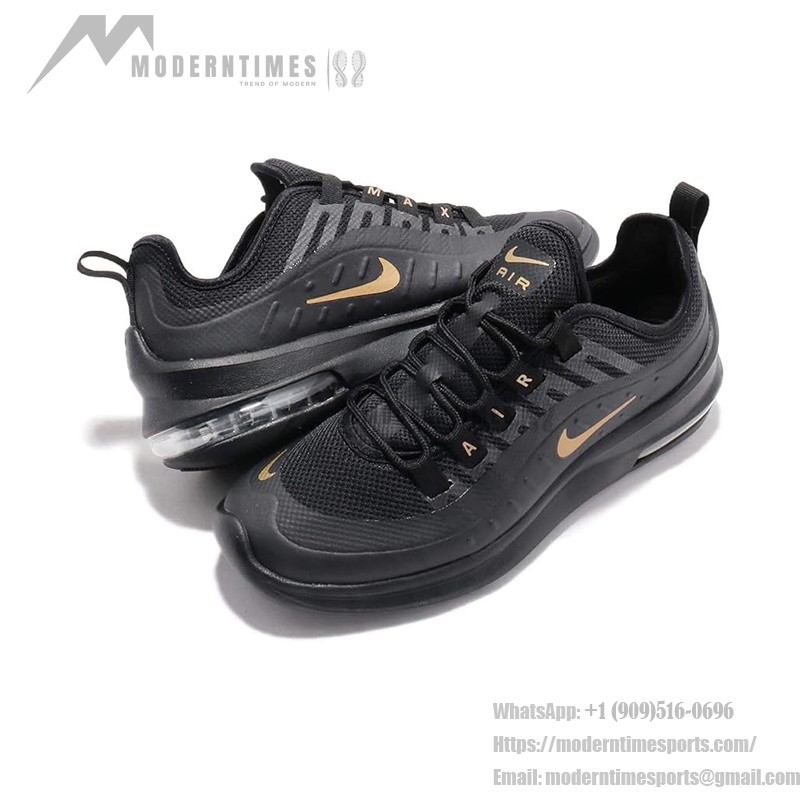 Nike Air Max Axis AA2146-36 ブラック/ゴールド エアクッション ランニングシューズ