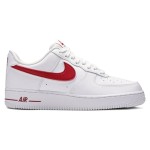 Nike Air Force 1 '07 AO2423-102 - 大胆な赤いスウッシュが際立つクラシックなホワイトスニーカー Nike Air Force 1 '07 AO2423-102 - 大胆な赤いスウッシュが際立つクラシックなホワイトスニーカー