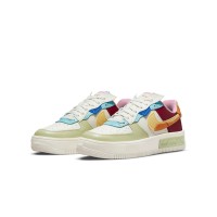 Nike Air Force 1 Fontanka 'St. Petersburg Raves' DO6719-100 - カラフルなパッチワーク アート風ロートップスニーカー