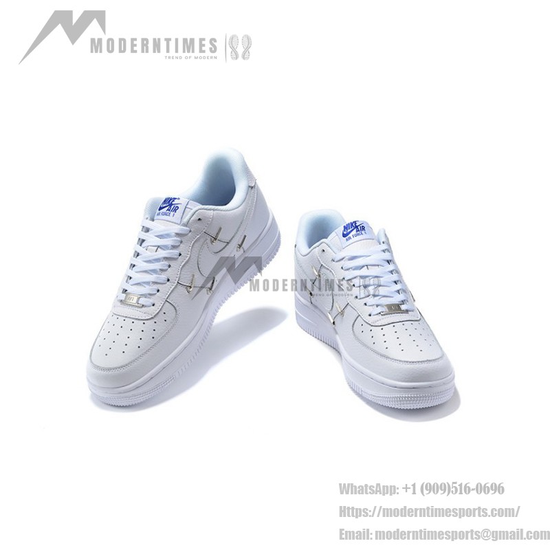 ナイキ エア フォース 1 LX "White Stitch" CT1990-100 - スタイリッシュなホワイトスニーカー ナイキ エア フォース 1 LX "White Stitch" CT1990-100 ステッチデザインが特徴のホワイトスニーカー