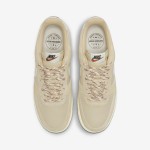 Nike Air Force 1 Low 'Certified Fresh' - Classic Beige Suede & Canvas Design Nike Air Force 1 Low 'Certified Fresh' - Beige Suede and Canvas Sneakers for a Classic Style