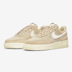 Nike Air Force 1 Low 'Certified Fresh' - Classic Beige Suede & Canvas Design Nike Air Force 1 Low 'Certified Fresh' - Beige Suede and Canvas Sneakers for a Classic Style