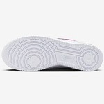 Nike Air Force 1 Low EMB 'Bold Berry' - Vibrant White Sneakers with Purple & Yellow Details Nike Air Force 1 Low EMB 'Bold Berry' - White Sneakers with Purple Swoosh and Yellow Accents