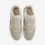 Nike Air Force 1 Low 'Neutral Tone' - Beige Leather Sneakers Nike Air Force 1 Low 'Neutral Tone' beige leather sneakers with earthy swoosh for minimalist style