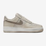 Nike Air Force 1 Low 'Neutral Tone' - Beige Leather Sneakers Nike Air Force 1 Low 'Neutral Tone' beige leather sneakers with earthy swoosh for minimalist style
