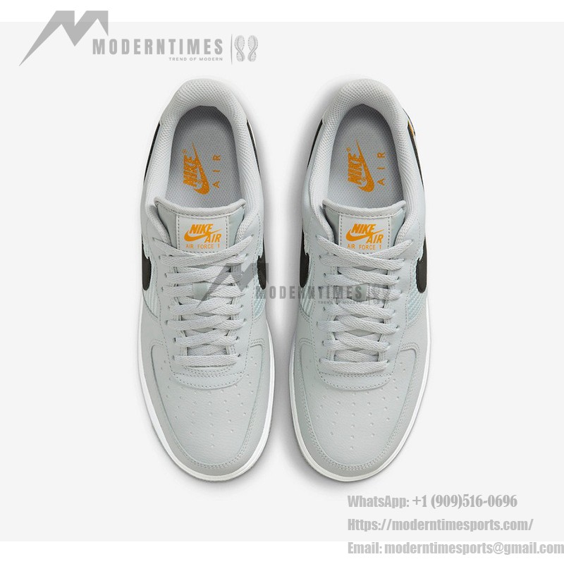 Nike Air Force 1 Low FD0666-002 - トリプルスウッシュライトグレースニーカー Nike Air Force 1 Low FD0666-002 - トリプルスウッシュデザインのライトグレースニーカー