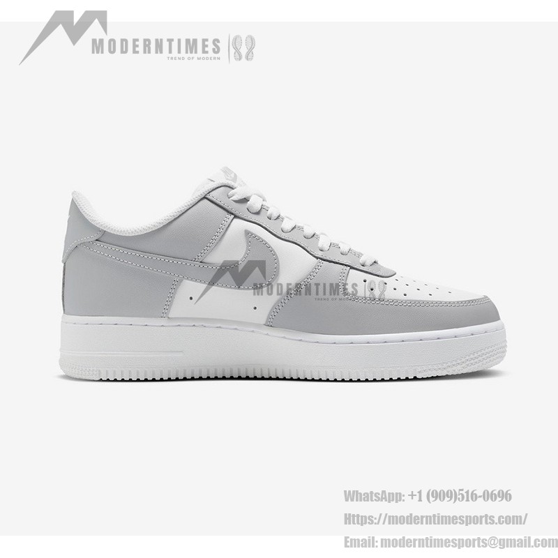 Nike Air Force 1 Low Gray White FD9763-101 Sneakers for Everyday Style Nike Air Force 1 Low Gray White FD9763-101 Casual Sneakers