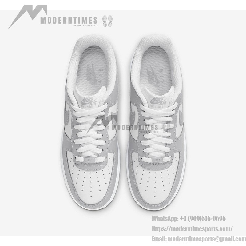 Nike Air Force 1 Low Gray White FD9763-101 Sneakers for Everyday Style Nike Air Force 1 Low Gray White FD9763-101 Casual Sneakers