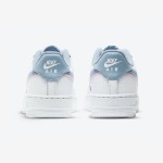 Nike Air Force 1 Low GS 'Double Swoosh' CW1574-100 - スタイリッシュなホワイトスニーカー Nike Air Force 1 Low GS 'Double Swoosh' CW1574-100 - パステルピンクとブルースウッシュのホワイトスニーカー
