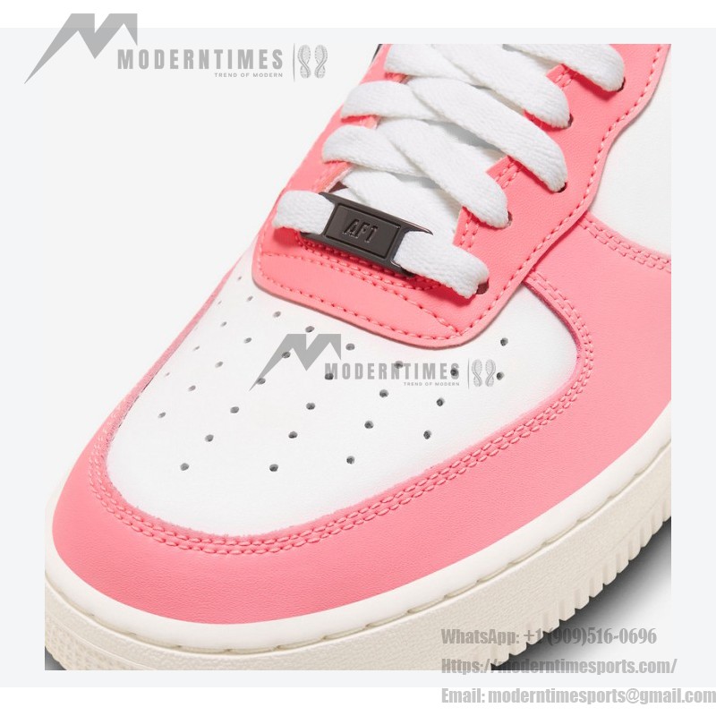 ナイキ エア フォース 1 ロー "Pink Foam" FQ6850-621 - 鮮やかなピンクのスタイリッシュスニーカー ナイキ エア フォース 1 ロー "Pink Foam" FQ6850-621 - ブラックスウッシュが特徴のピンクレザー