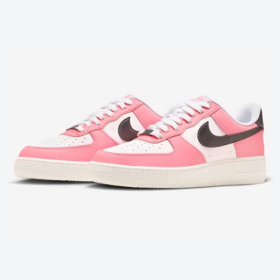 ナイキ エア フォース 1 ロー "Pink Foam" FQ6850-621 - 鮮やかなピンクとクラシックな黒のディテール | スタイルと快適さの完璧な融合