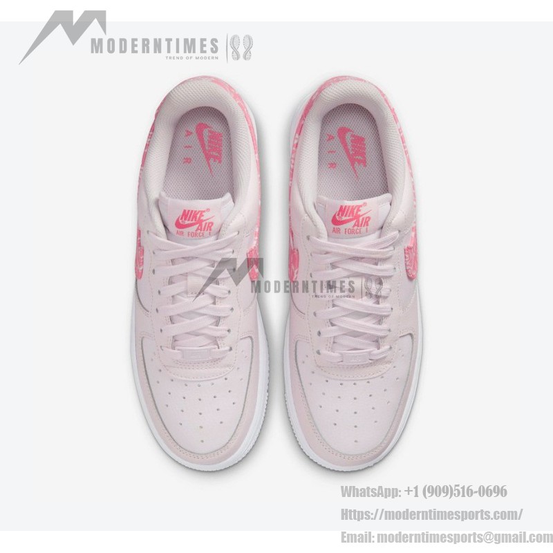 ナイキ エア フォース 1 ロー "Pink Paisley" FD1448-664 - フェミニンでスタイリッシュ ナイキ エア フォース 1 ロー "Pink Paisley" FD1448-664 - ペイズリースウッシュが特徴のピンクレザー