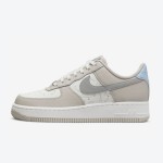 ナイキ エア フォース 1 ロー "Reflective Swooshes" DR7857-101 - モダンなストリートウェア ナイキ エア フォース 1 ロー "Reflective Swooshes" DR7857-101 - リフレクティブスウッシュ付きオフホワイトレザー