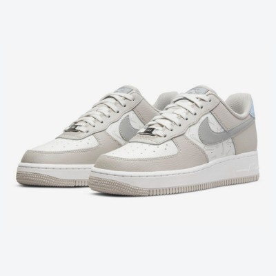ナイキ エア フォース 1 ロー "Reflective Swooshes" DR7857-101 - オフホワイトとリフレクティブディテール | クラシックとモダンストリートウェアの融合