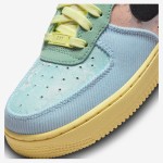 ナイキ エア フォース 1 ロー WMNS "Celestine Blue" - 女性向けマルチマテリアルパッチワーク ナイキ エア フォース 1 ロー WMNS "Celestine Blue" FJ4591-441 - レオパードプリントと花柄アクセント付きパッチワークスニーカー