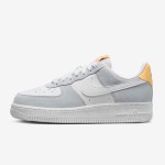 Nike Air Force 1 Low WMNS "Pure Platinum" FQ7779-001 Nike Air Force 1 Low WMNS "Pure Platinum" sneakers in white and gray with yellow accents
