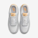 Nike Air Force 1 Low WMNS "Pure Platinum" FQ7779-001 Nike Air Force 1 Low WMNS "Pure Platinum" sneakers in white and gray with yellow accents
