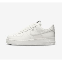 Nike Air Force 1 Low WMNS "Sail" FJ4559-133 - エレガントな単色ホワイトの女性用スニーカー