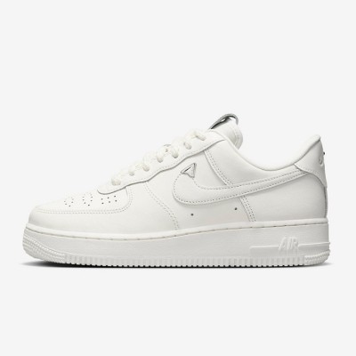 Nike Air Force 1 Low WMNS "Sail" FJ4559-133 - エレガントな単色ホワイトの女性用スニーカー