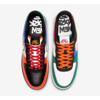 Nike Air Force 1 Low「What The NYC」CT3610-100 - ニューヨークにインスパイアされた多色パッチワークスニーカー