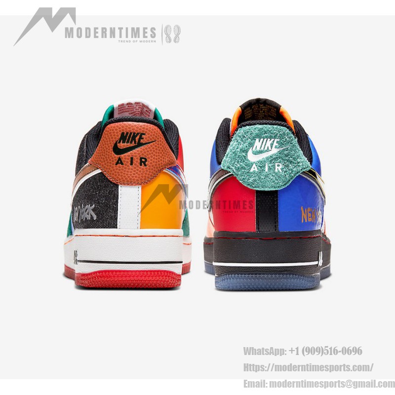Nike Air Force 1 Low "What The NYC" CT3610-100 Nike Air Force 1 Low "What The NYC" CT3610-100 - 多色パッチワークスニーカー
