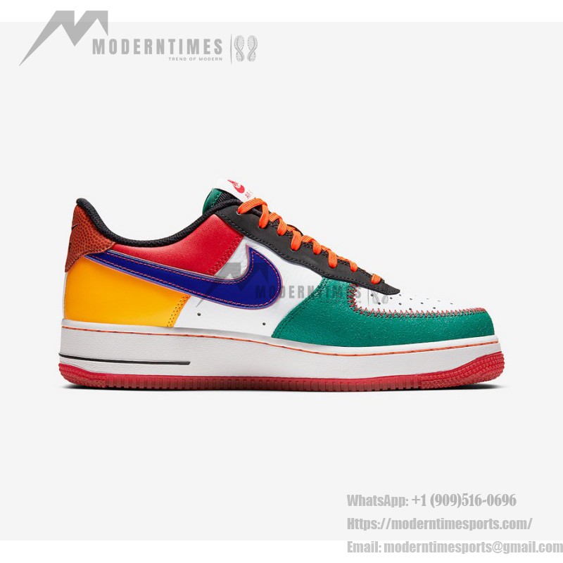 Nike Air Force 1 Low "What The NYC" CT3610-100 Nike Air Force 1 Low "What The NYC" CT3610-100 - 多色パッチワークスニーカー