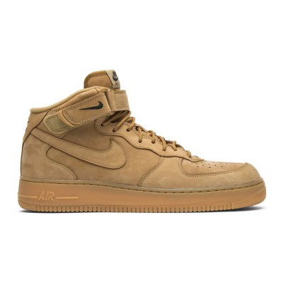 Nike Air Force 1 Mid 'Flax' 715889-200 - 全麦色スエード ミッドトップスニーカー