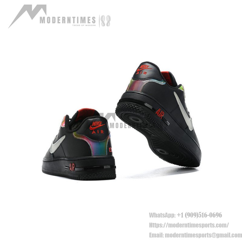 ナイキ エア フォース 1 リアクト "Black Multi-Color" - スタイリッシュで快適なスニーカー ナイキ エア フォース 1 リアクト "Black Multi-Color" CN9838-001 ブラックスニーカー マルチカラーデザイン付き
