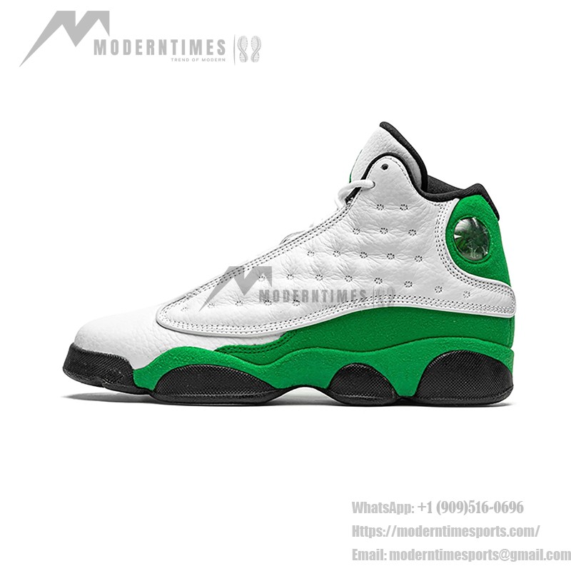Air Jordan 13 レトロ DB6537-113 - 「ラッキーグリーン」鮮やかなバスケットボールスニーカー Air Jordan 13 レトロ DB6537-113「ラッキーグリーン」ホワイト・グリーン・ブラックのバスケットボールスニーカー