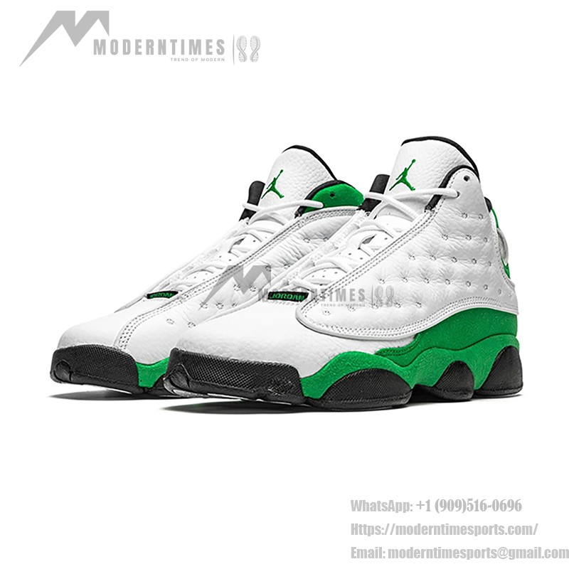 Air Jordan 13 レトロ DB6537-113 - 「ラッキーグリーン」鮮やかなバスケットボールスニーカー Air Jordan 13 レトロ DB6537-113「ラッキーグリーン」ホワイト・グリーン・ブラックのバスケットボールスニーカー