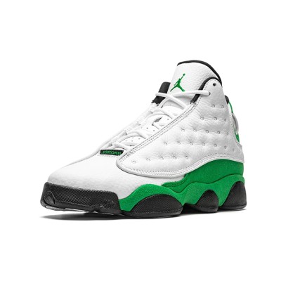 Air Jordan 13 レトロ DB6537-113 - 「ラッキーグリーン」ホワイト・グリーン・ブラックのバスケットボールスニーカー