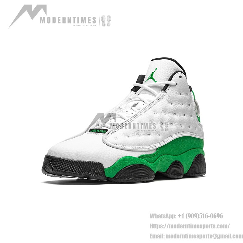 Air Jordan 13 レトロ DB6537-113 - 「ラッキーグリーン」鮮やかなバスケットボールスニーカー Air Jordan 13 レトロ DB6537-113「ラッキーグリーン」ホワイト・グリーン・ブラックのバスケットボールスニーカー