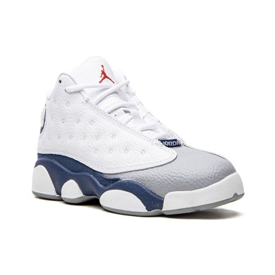 Air Jordan 13 レトロ 414571-164 - 「フレンチブルー」ホワイト・グレー・ブルーのバスケットボールスニーカー