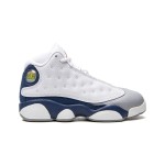 Air Jordan 13 レトロ 414571-164 - 「フレンチブルー」クラシックバスケットボールスニーカー Air Jordan 13 レトロ「フレンチブルー」414571-164 ホワイト・グレー・ブルーのバスケットボールスニーカー