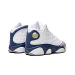 Air Jordan 13 レトロ 414571-164 - 「フレンチブルー」クラシックバスケットボールスニーカー Air Jordan 13 レトロ「フレンチブルー」414571-164 ホワイト・グレー・ブルーのバスケットボールスニーカー
