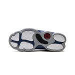 Air Jordan 13 レトロ 414571-164 - 「フレンチブルー」クラシックバスケットボールスニーカー Air Jordan 13 レトロ「フレンチブルー」414571-164 ホワイト・グレー・ブルーのバスケットボールスニーカー